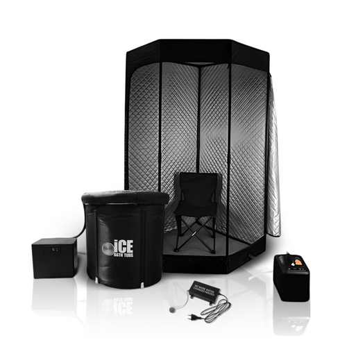 Contrast Therapy Pro <div>Sauna + Ice Bath + Ozone Generator + Chiller<span>The ultimate home recovery lab</span></div>