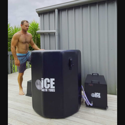 Inflatable Ice Bath with Chiller & Filter